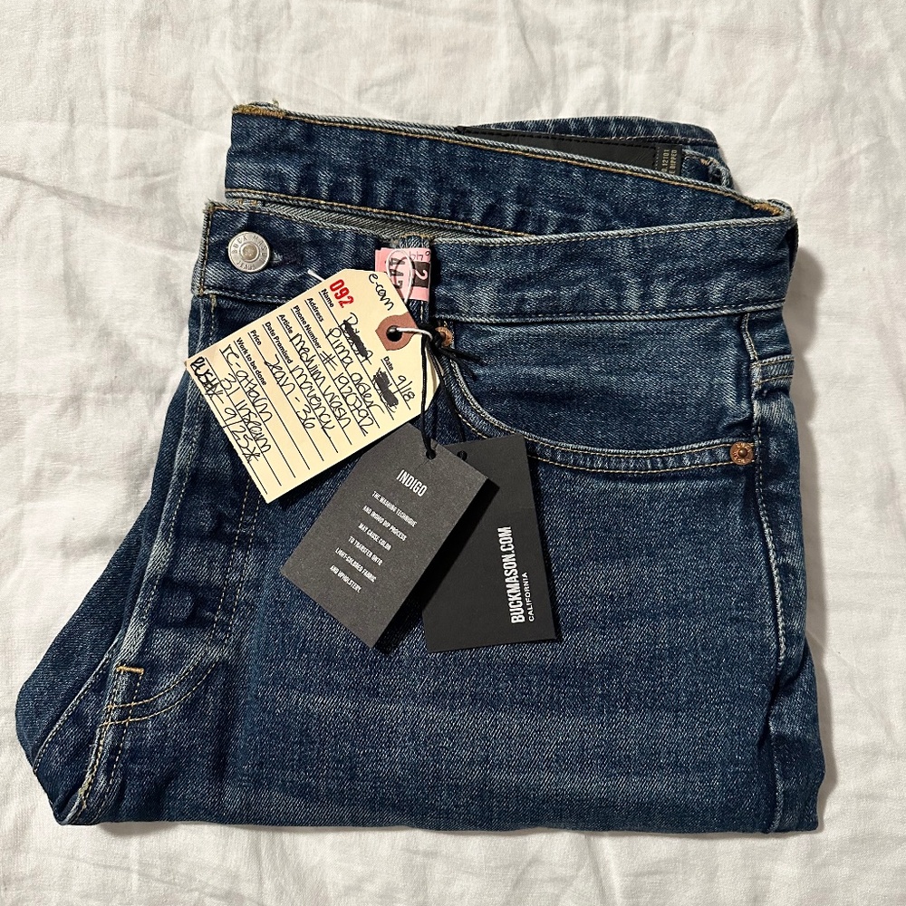 Buck Mason Maverick Slim Jeans